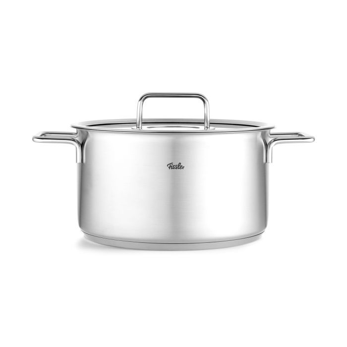 Fissler Pure Collection Kochtopf 24 cm mit Glasdeckel