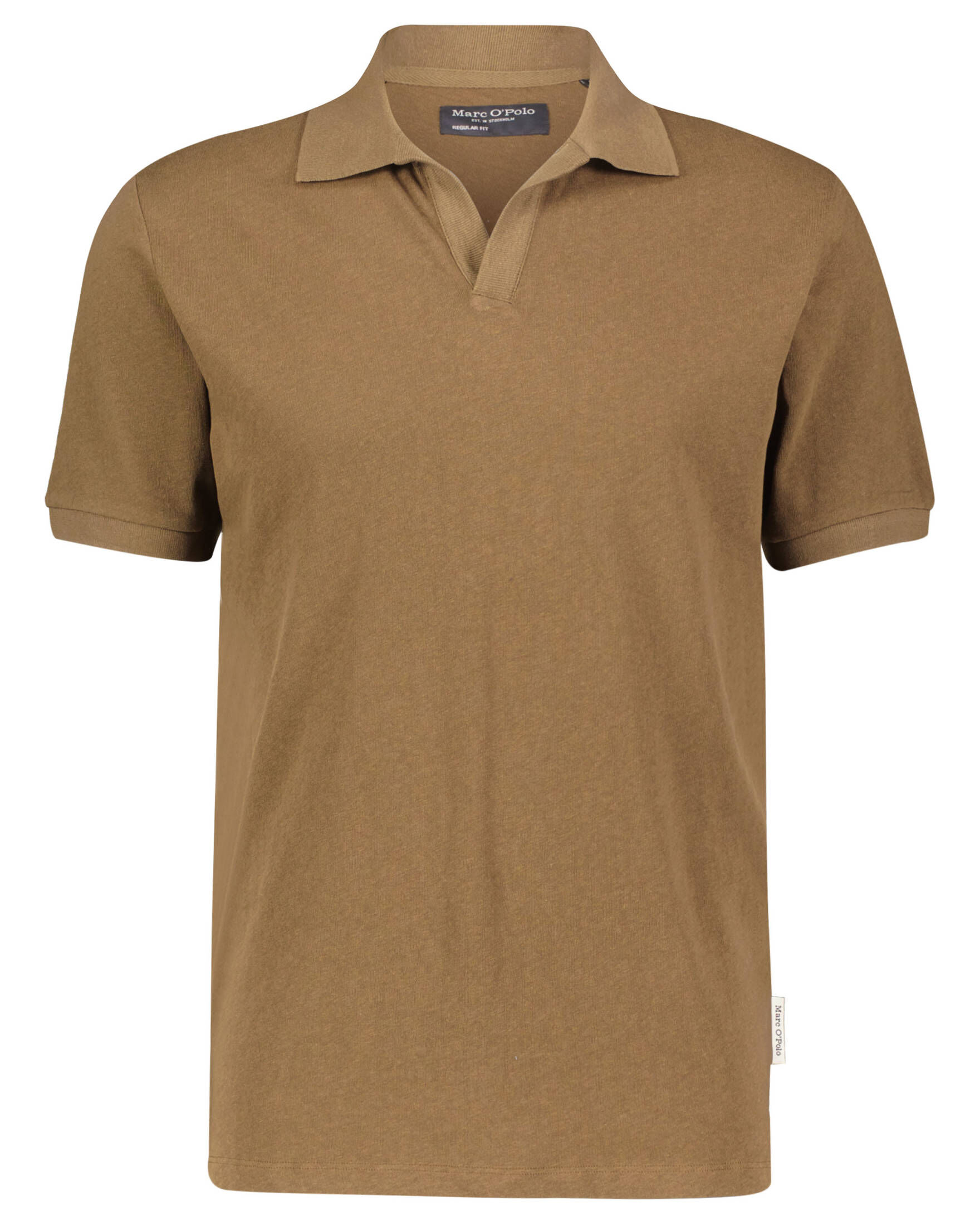 Marc O'Polo| Herren Poloshirt mit Leinen