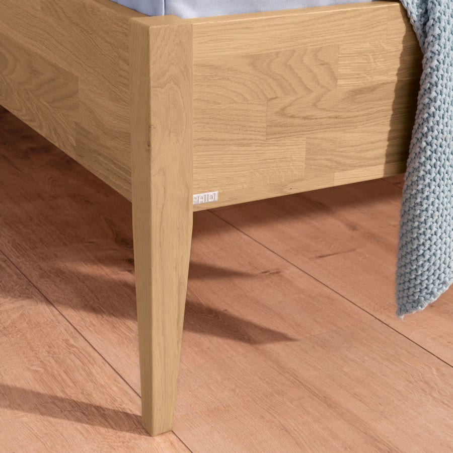 PAIDI Bett STEN 120 x 200 cm braun/ grau