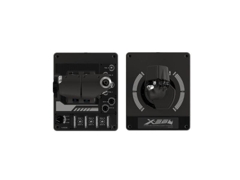 Logitech Simulations-Controller G Saitek X56 Rhino H.O.T.A. RGB Gaming Controller für Flugzeug- und Weltraum-Simulationsspiele