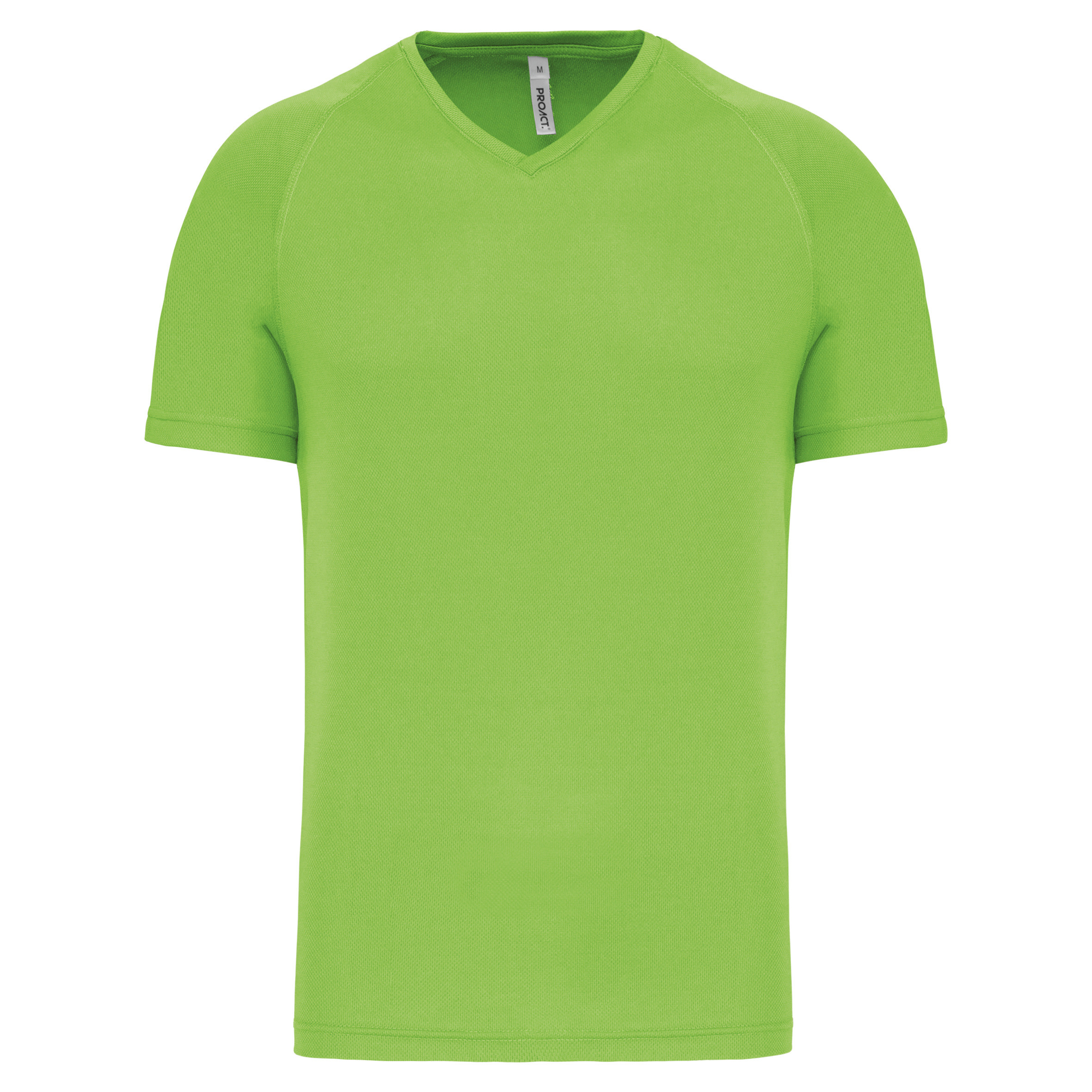 PROACT PA476 - T-shirt de sport manches courtes col v homme