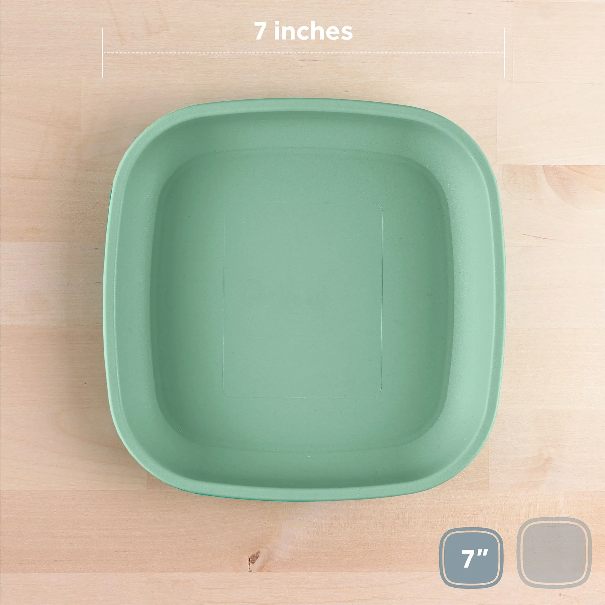Re-Play Assiette Plate 7 - Sauge