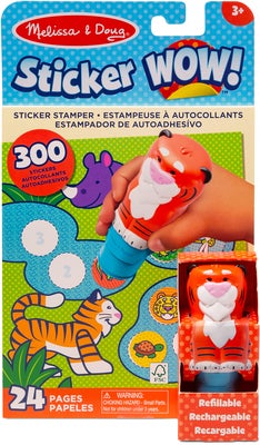 Melissa & Doug Sticker WOW! Aktivitetsbok Tiger
