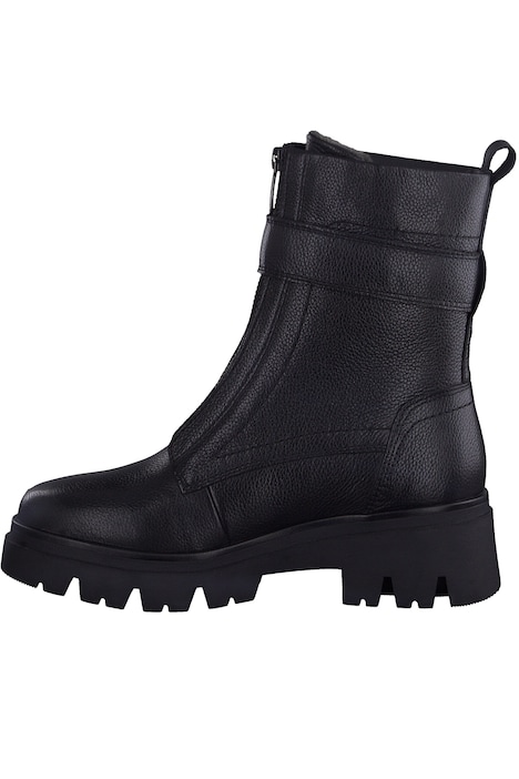 Leder-Stiefeletten, Tamaris Comfort, Reißverschluss, Weite H