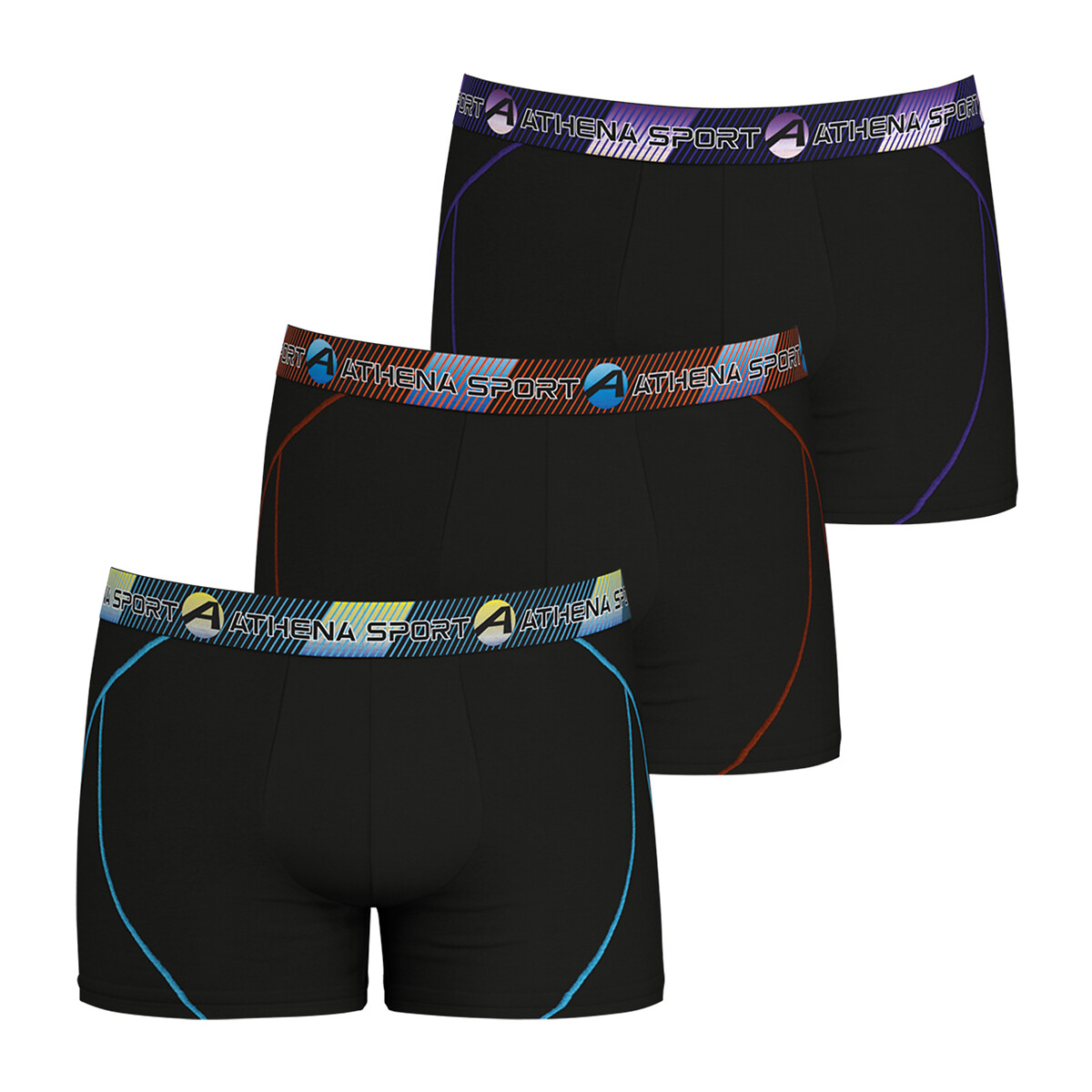 ATHENA<br>Conjunto van 3 boxers Training
