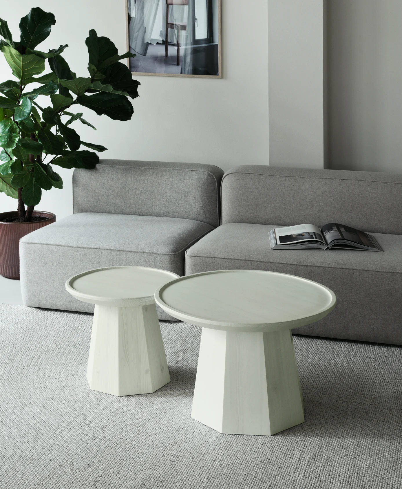 Normann Copenhagen  Pine Small bord - Light Green
