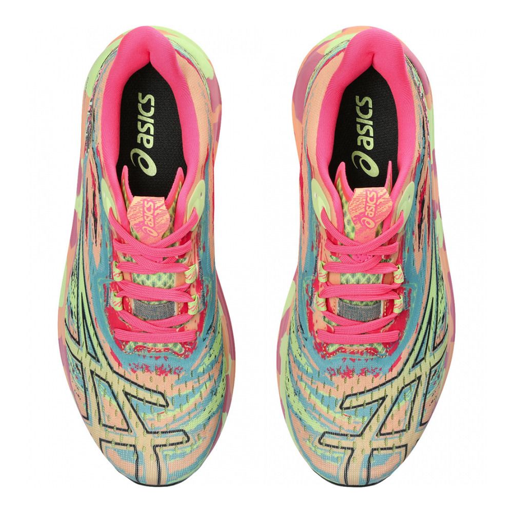Asics NOOSA TRI 15 - Chaussures running Femme summer dune/lime green