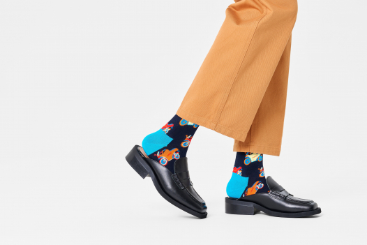 Happy Socks Motorbike Sock Socken in Mehrfarbig