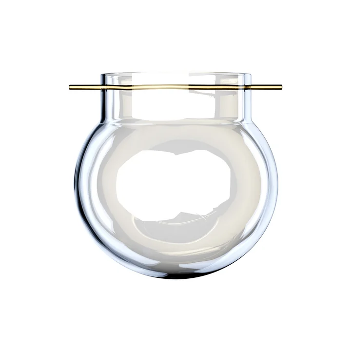 Umage - Vase für Stories Standregal, Ø 24 x H 24 cm, klar