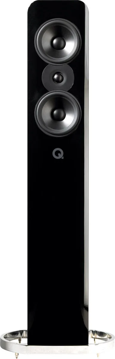 Q Acoustics Concept 500 Noir & Noyer (la paire) Enceintes colonne