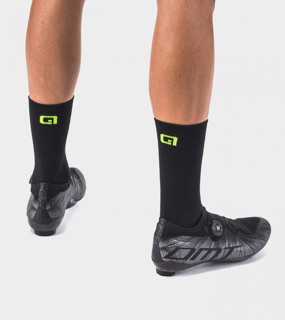 Ale Team Klimatik H22 Winter Fietssokken Zwart