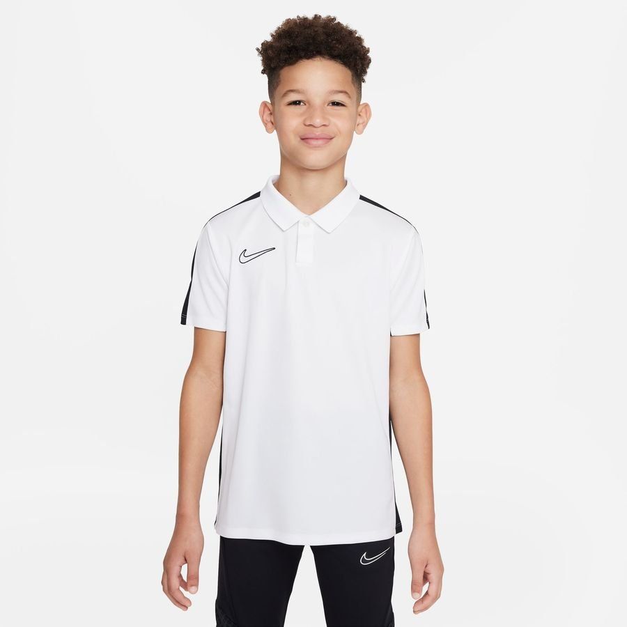 Nike Polo Dri-FIT Academy 23 - Blanc/Noir Enfant