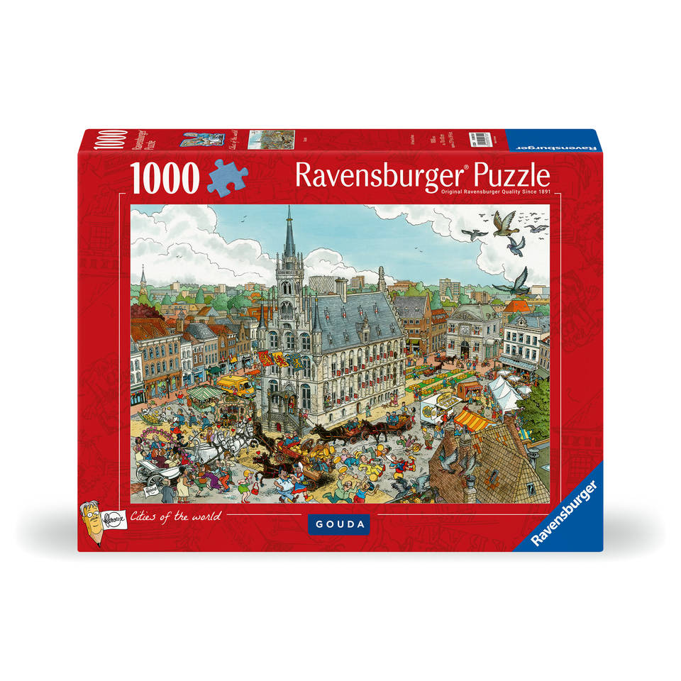Ravensburger Fleroux puzzel Gouda - 1000 stukjes