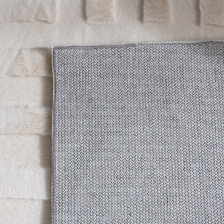Organisch Vloerkleed - Flowy Arch Creme | Wasbaar
