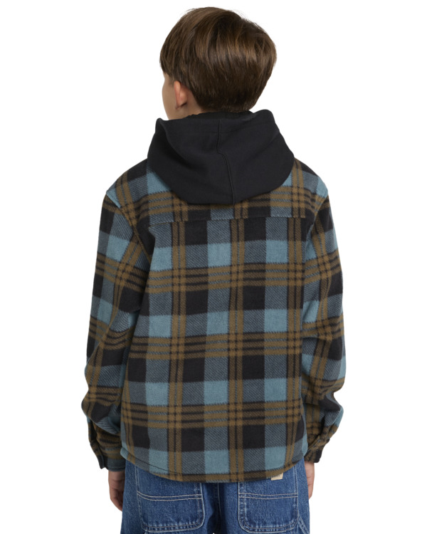 Element Hueco Shirt Hood Youth Tartan Check