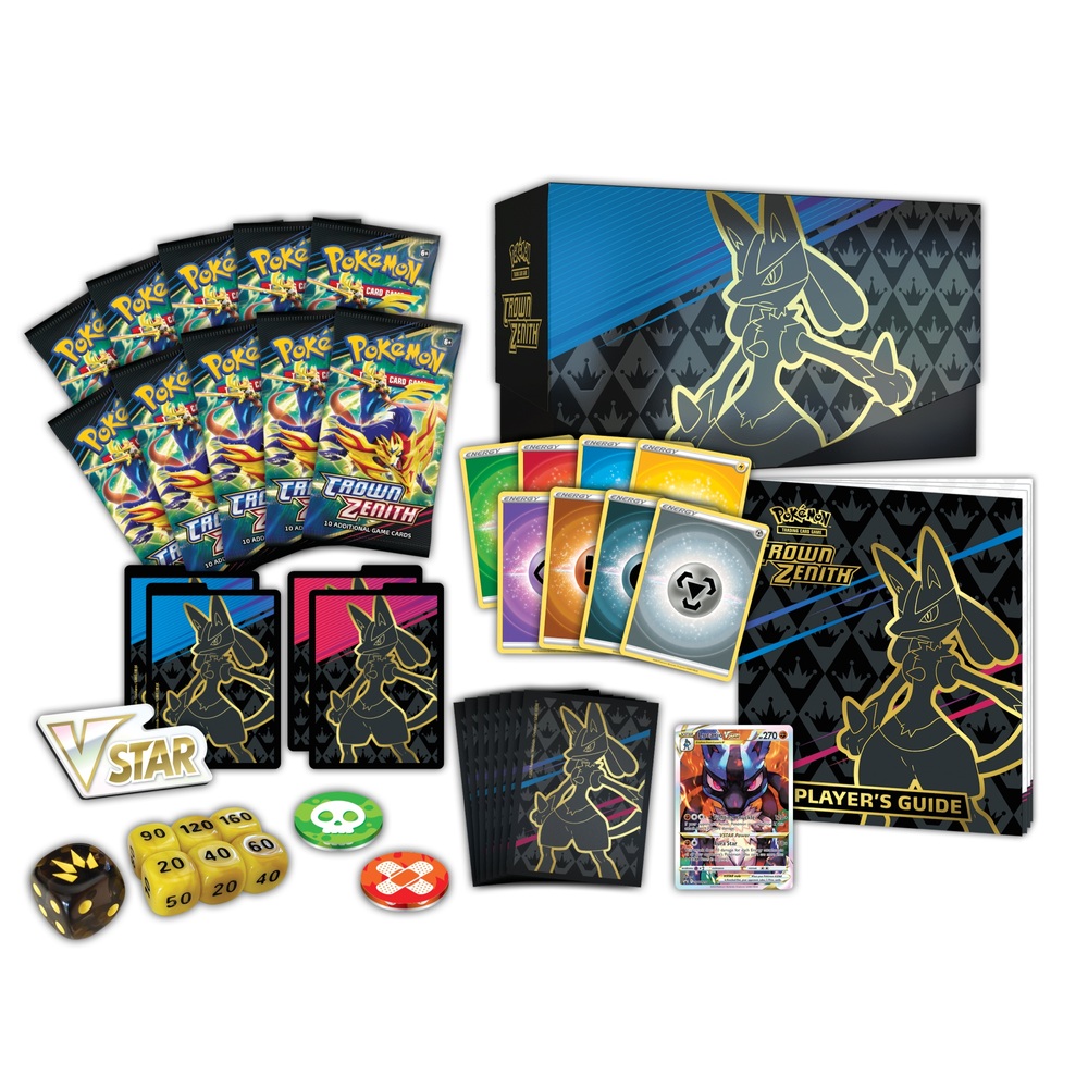 Pokémon-Sammelkartenspiel: Schwert & Schild Crown Zenith Elite-Trainerbox