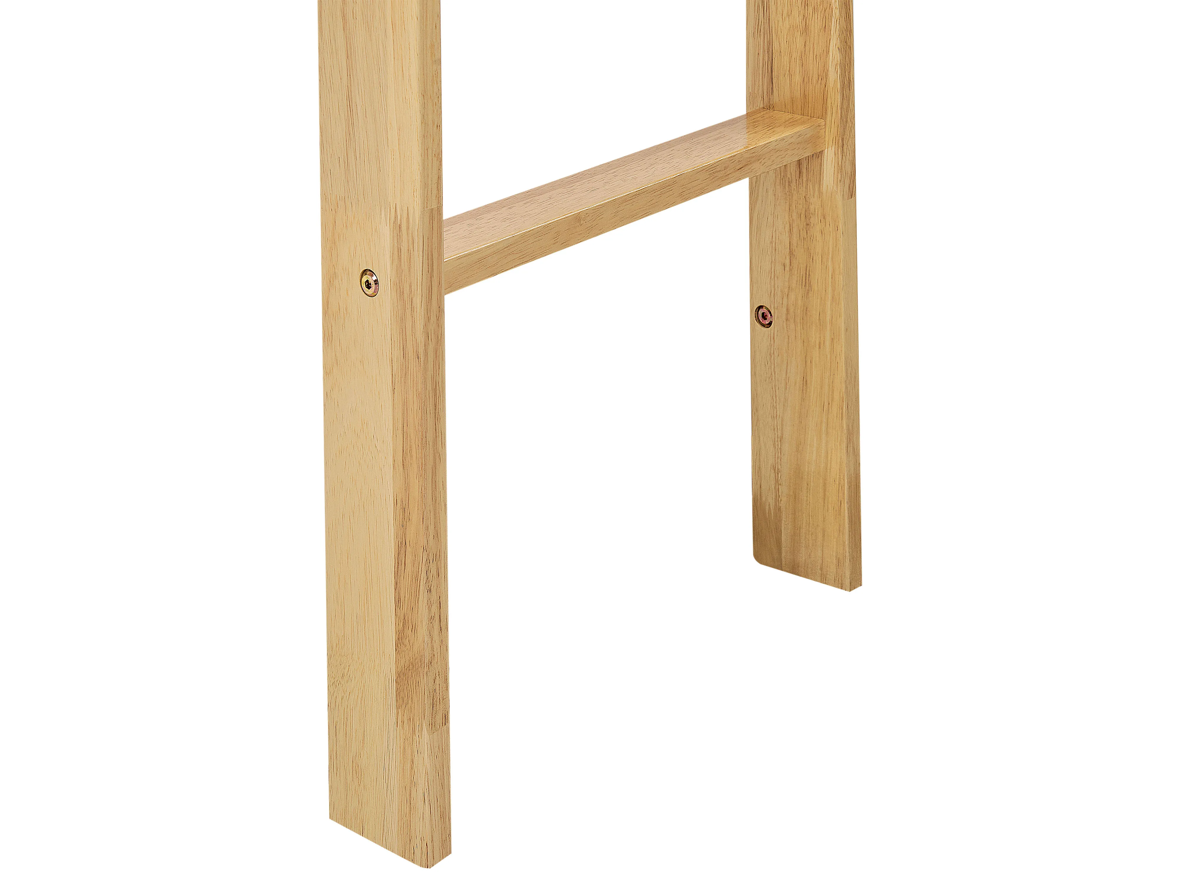 Verhoogd bed Hout PEIPIN 90 x 200 cm Lichtbruin