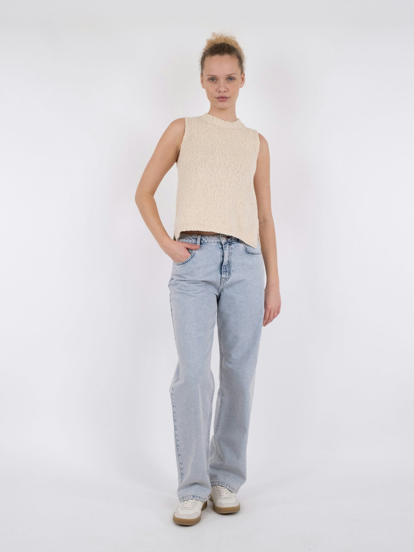 Neo Noir Virena Knit Vest