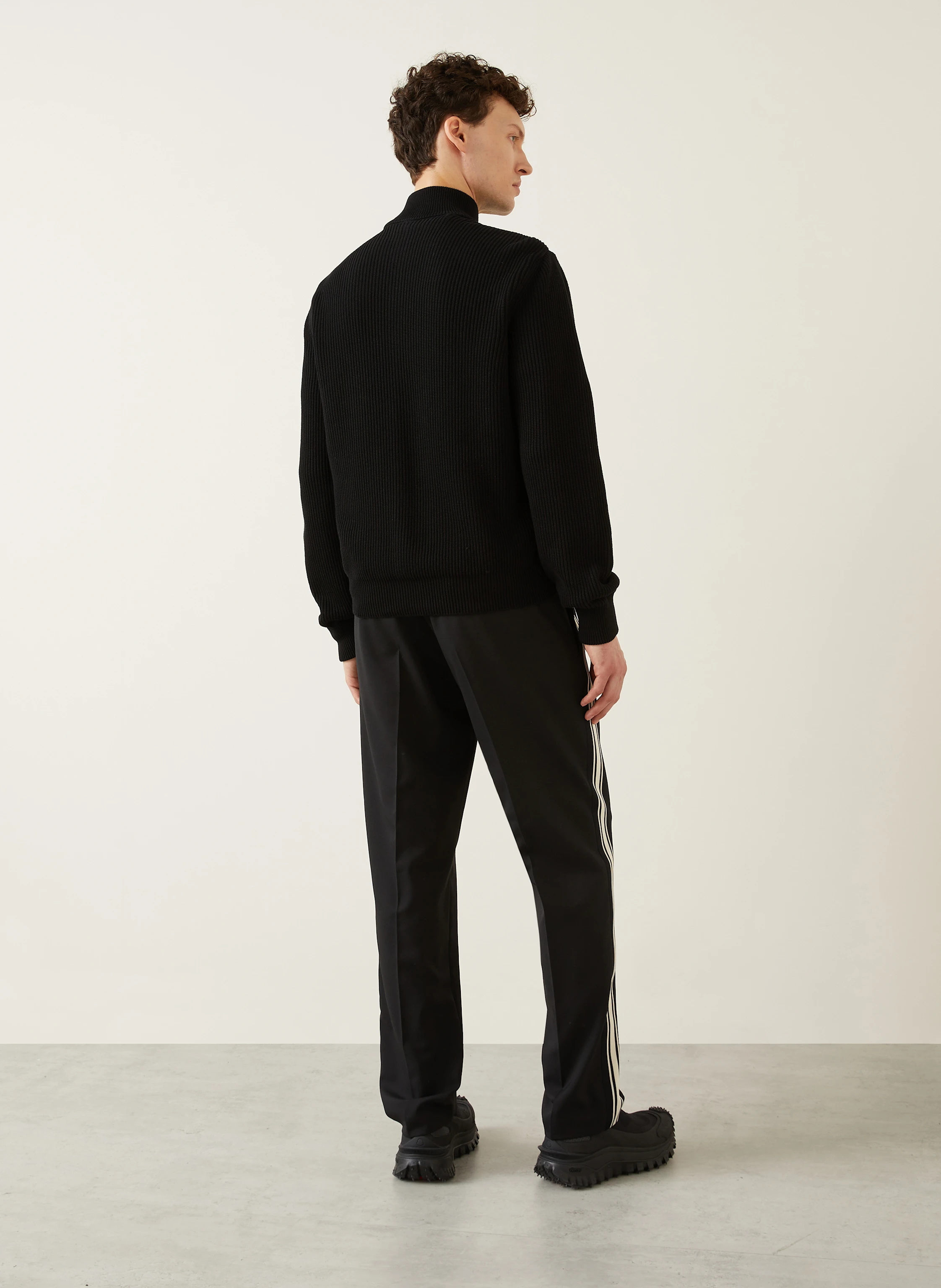 MONCLER Daunenjacke im Materialmix