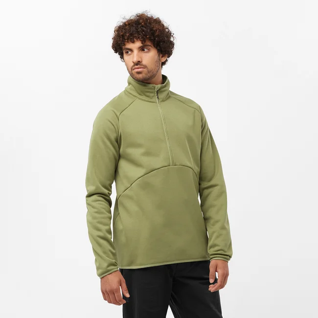 ESSENTIAL WARM  Midlayer mit halblangem Reißverschluss Herren