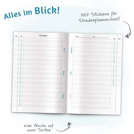 Trötsch Hausaufgabenheft für Schlaue, Lama