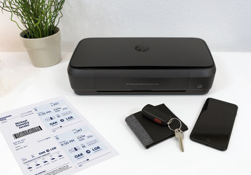 HP OfficeJet 250 Mobile All-in-One Printer Thermische inkjet A4 4800 x 1200 DPI 10 ppm Wifi
