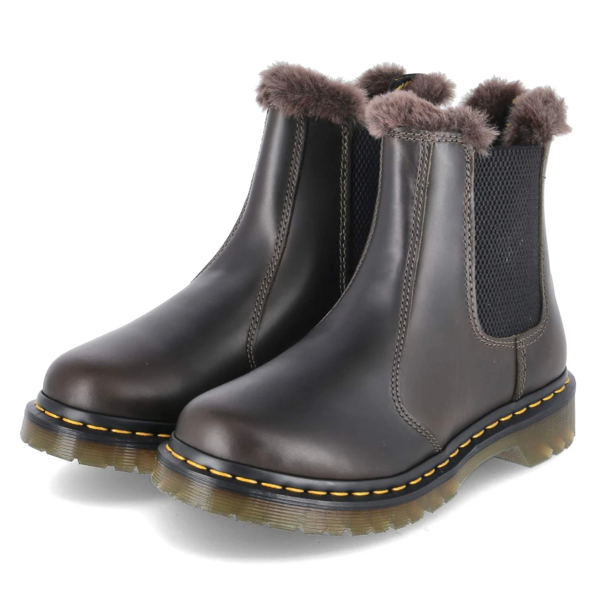 Dr. MartensChelsea Boots 2976 LEONORE - dark taupe