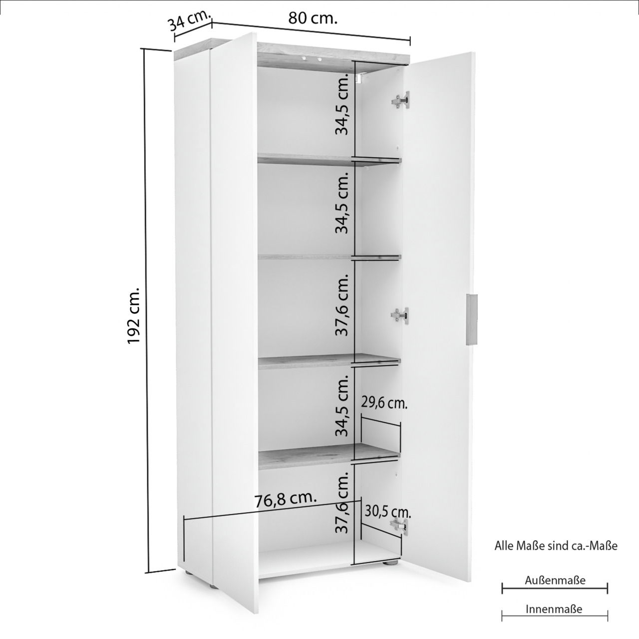 XORA Aktenschrank hoch IDEA-OFFICE