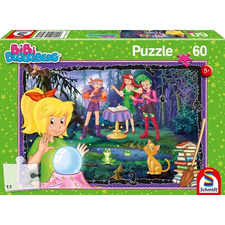 Schmidt Spiele Puzzle - Puzzle Bibi Blocksberg verhext, 60 Teile