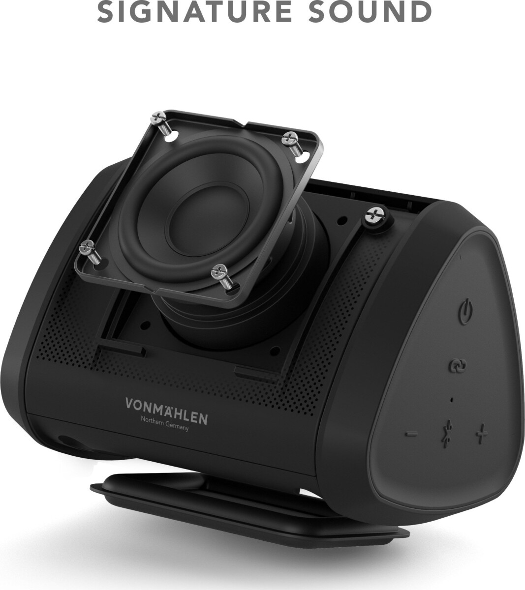 Vonmählen - Air Beats Mini - Kompakt Bluetooth Højtaler - Sort