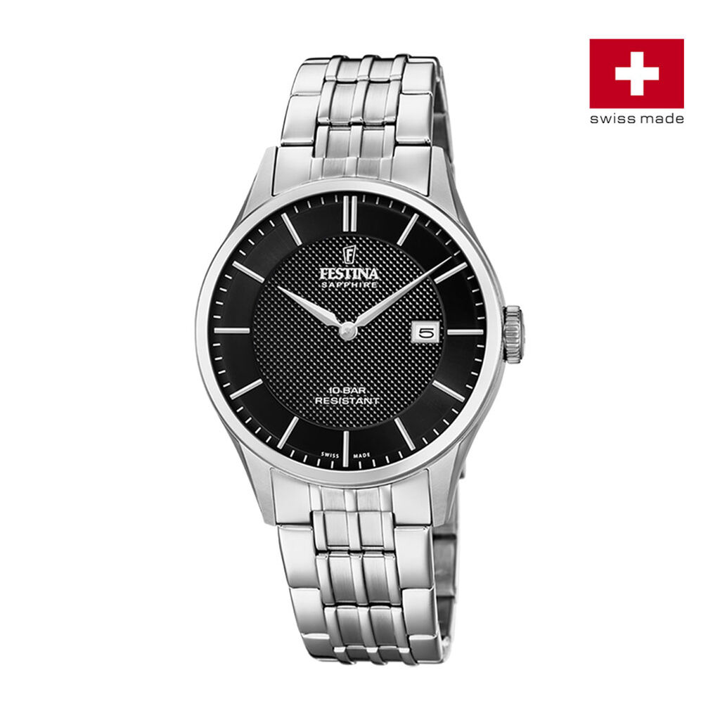 Montre Festina Swiss Made Noir
