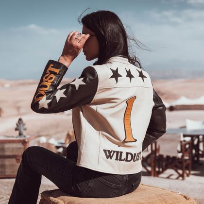 Blouson Wildust STARS&STRIPES - Beige / Vert