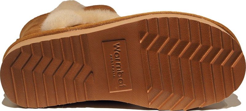 Warmbat Australia Kangaroo Plateau dames gevoerde boot - Cognac