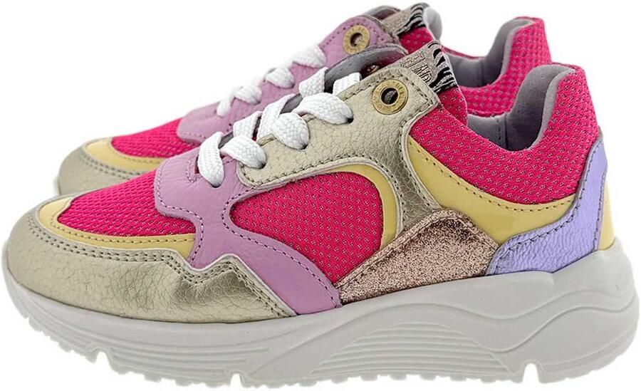 Develab 47136-089 meisjes sneakers rood