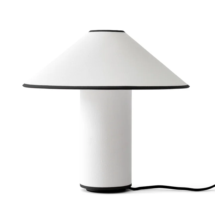 &Tradition - Colette ATD6 Tischleuchte, schwarz / weiss