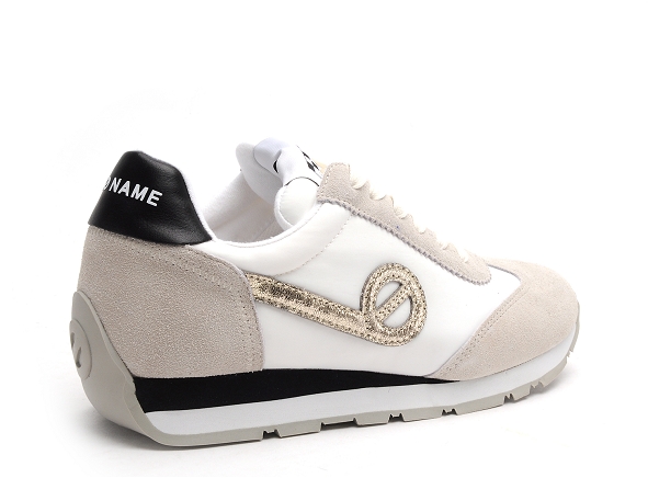 No name basses femme city run jogger blanc