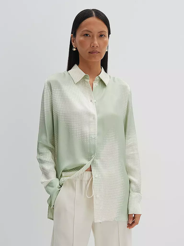 SOMEDAY Bluse Oversized Fit ZISAKIA hellgrün