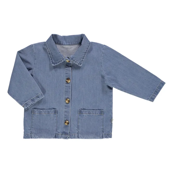 Poudre Organic Veste Mûre Denim | Denim clair