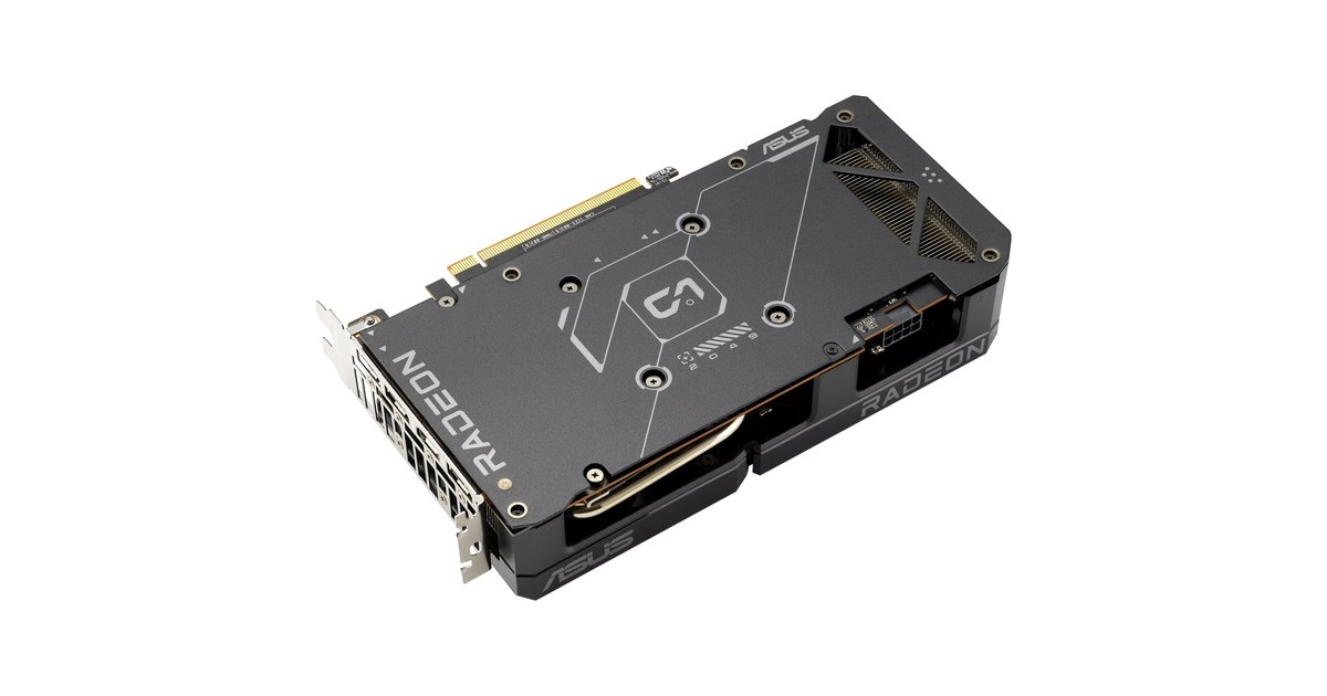ASUSDUAL Radeon RX 7600 EVO OC grafische kaart  (Zwart, 1x HDMI, 3x DisplayPort)