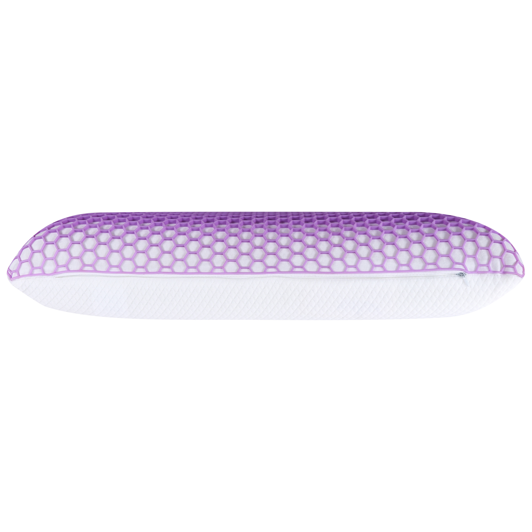 Beliani-ATHOS-Hoofdkussen traagschuim-Violet-55 x 35 cm-Traagschuim