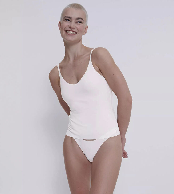 Sloggi sloggi ZERO Feel 2. 0 Spaghetti Top Silk white
