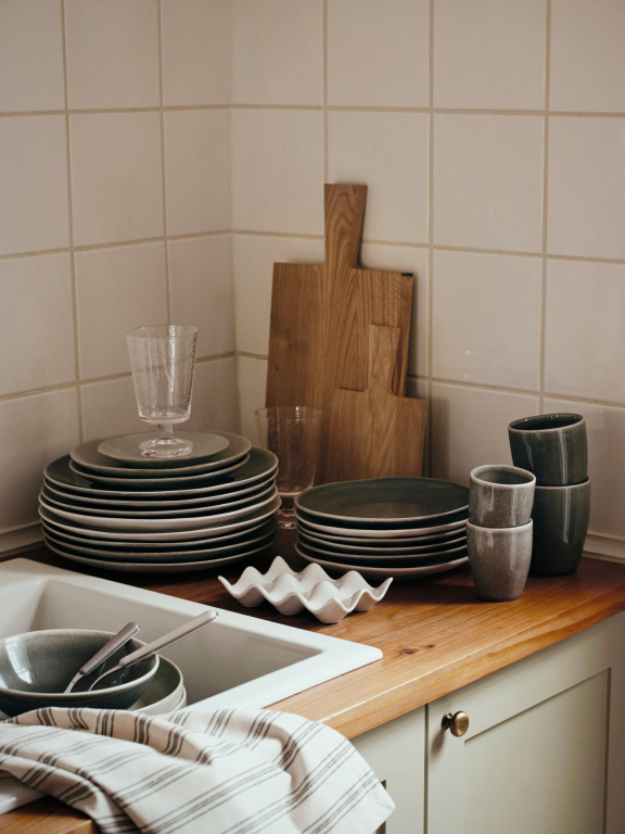 Broste Copenhagen Nordic dinerbord Ø26 Nordic Rain