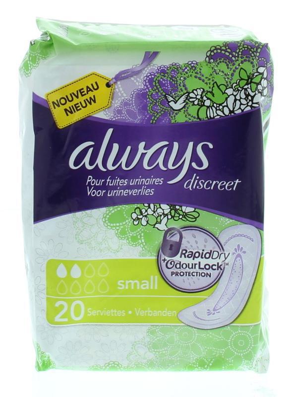 Always Discreet small 20st