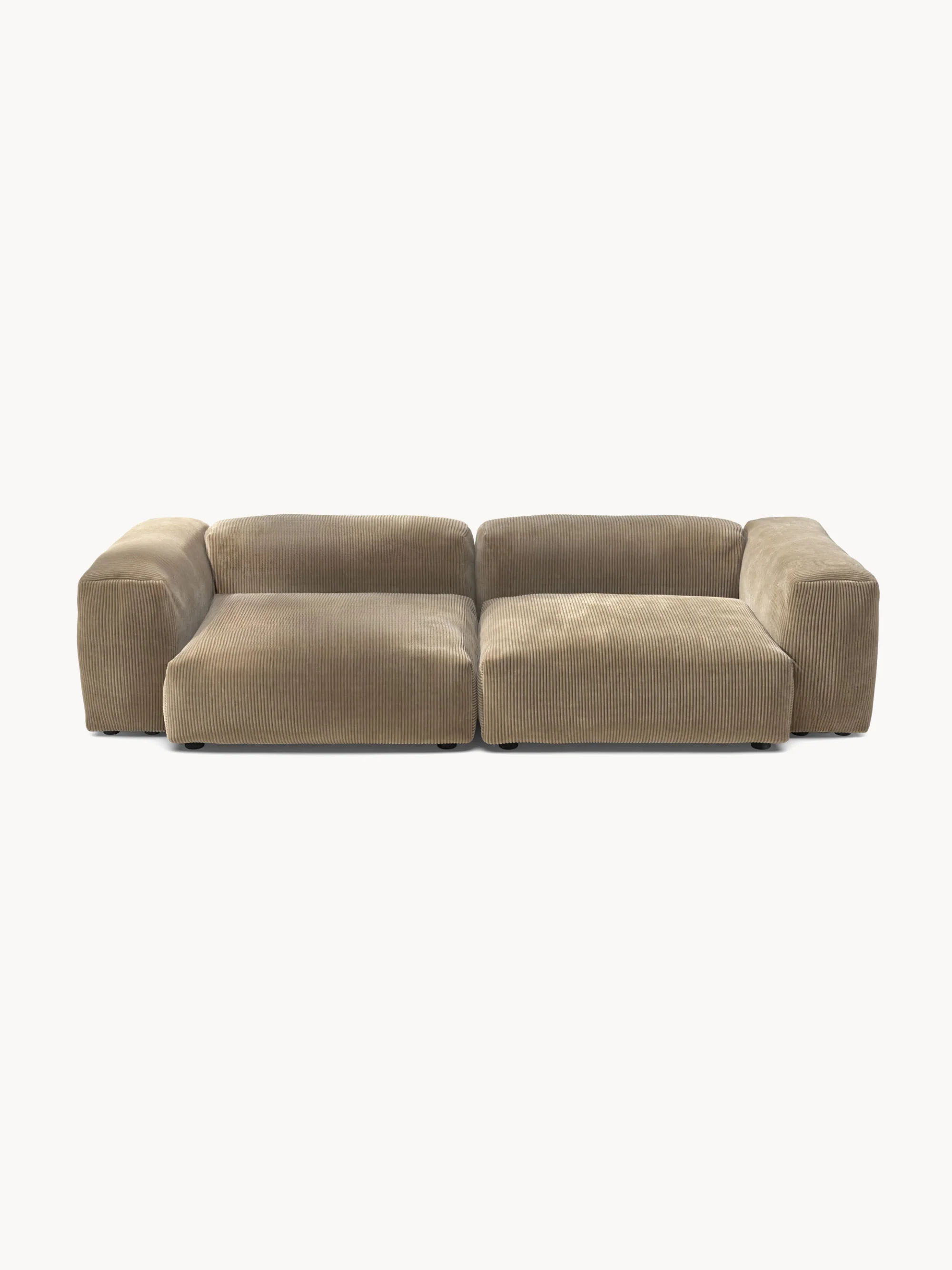 Modulaire bank Vetsak (3-zits) van corduroy