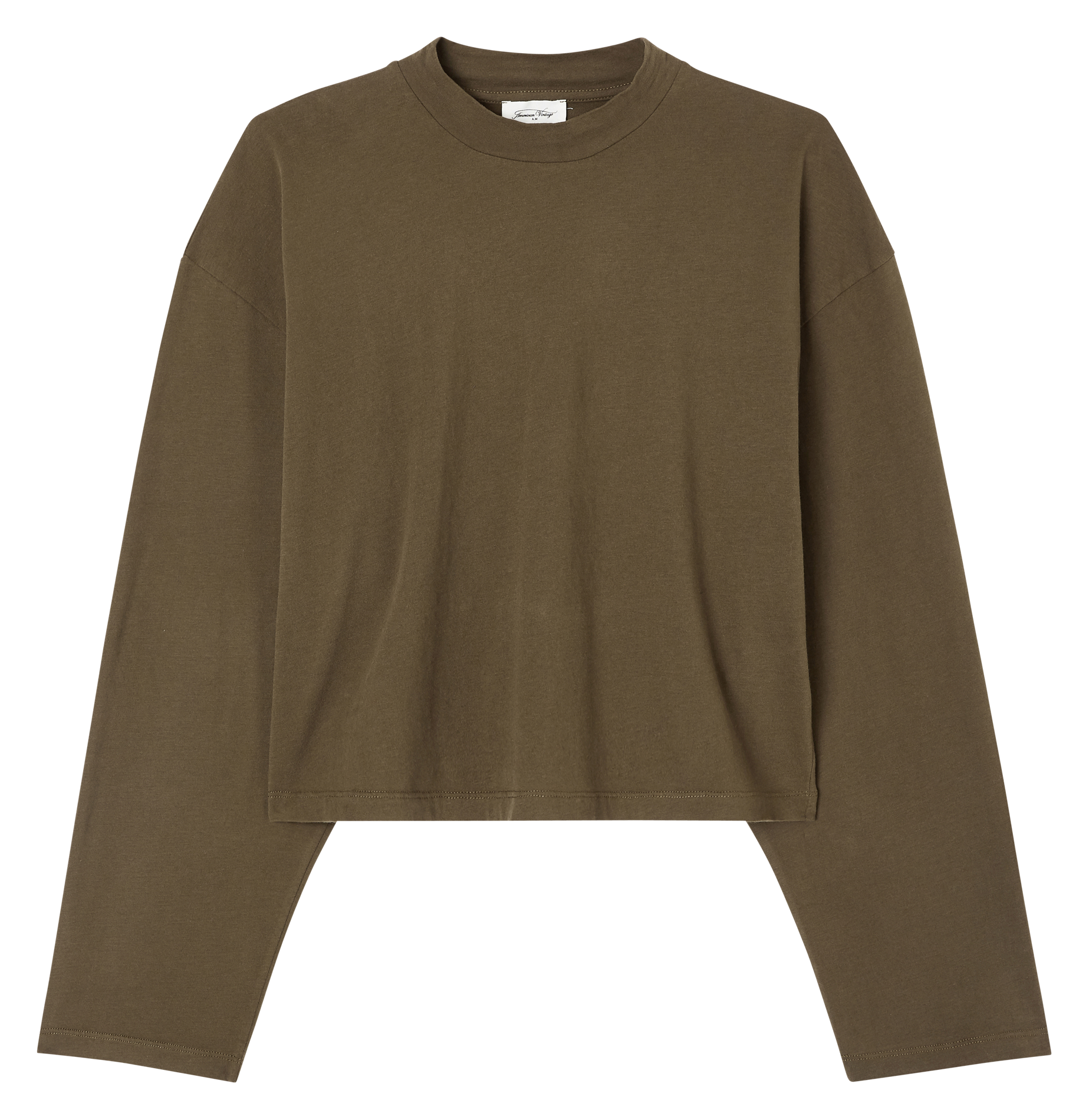 VUPAVILLE - Tee-shirt droit en coton| Vert
