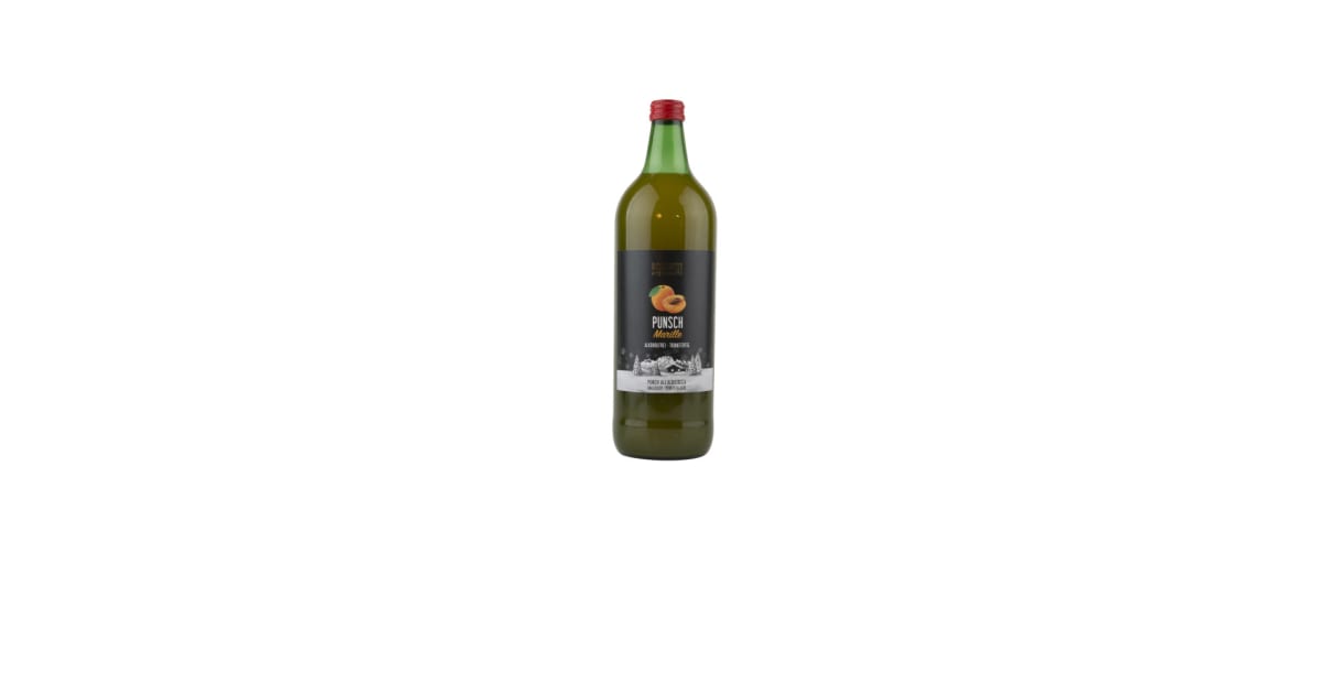 Dolomiti Punsch Marille alkoholfrei 1,0 Liter (Einweg)