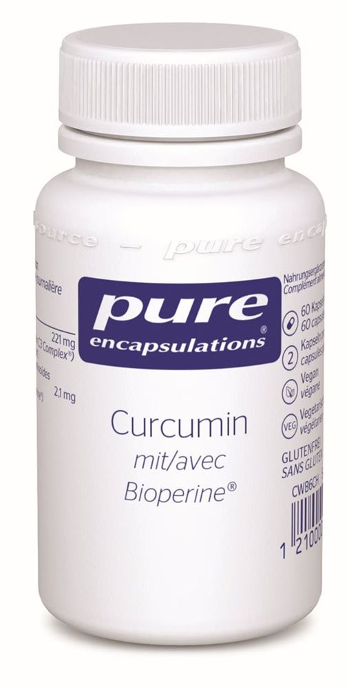 PURE Curcumin<br>60 Stück, Dose, Kapsel