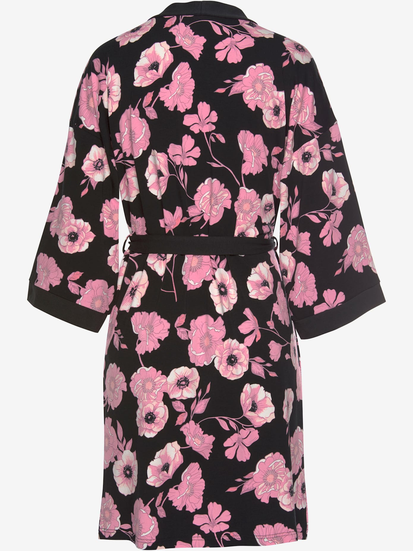Kimono élégant avec lien à nouer à la taille