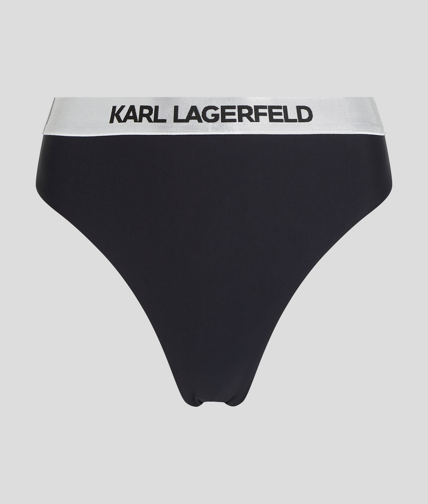 BAS DE BIKINI TAILLE HAUTE AVEC LOGO KARL