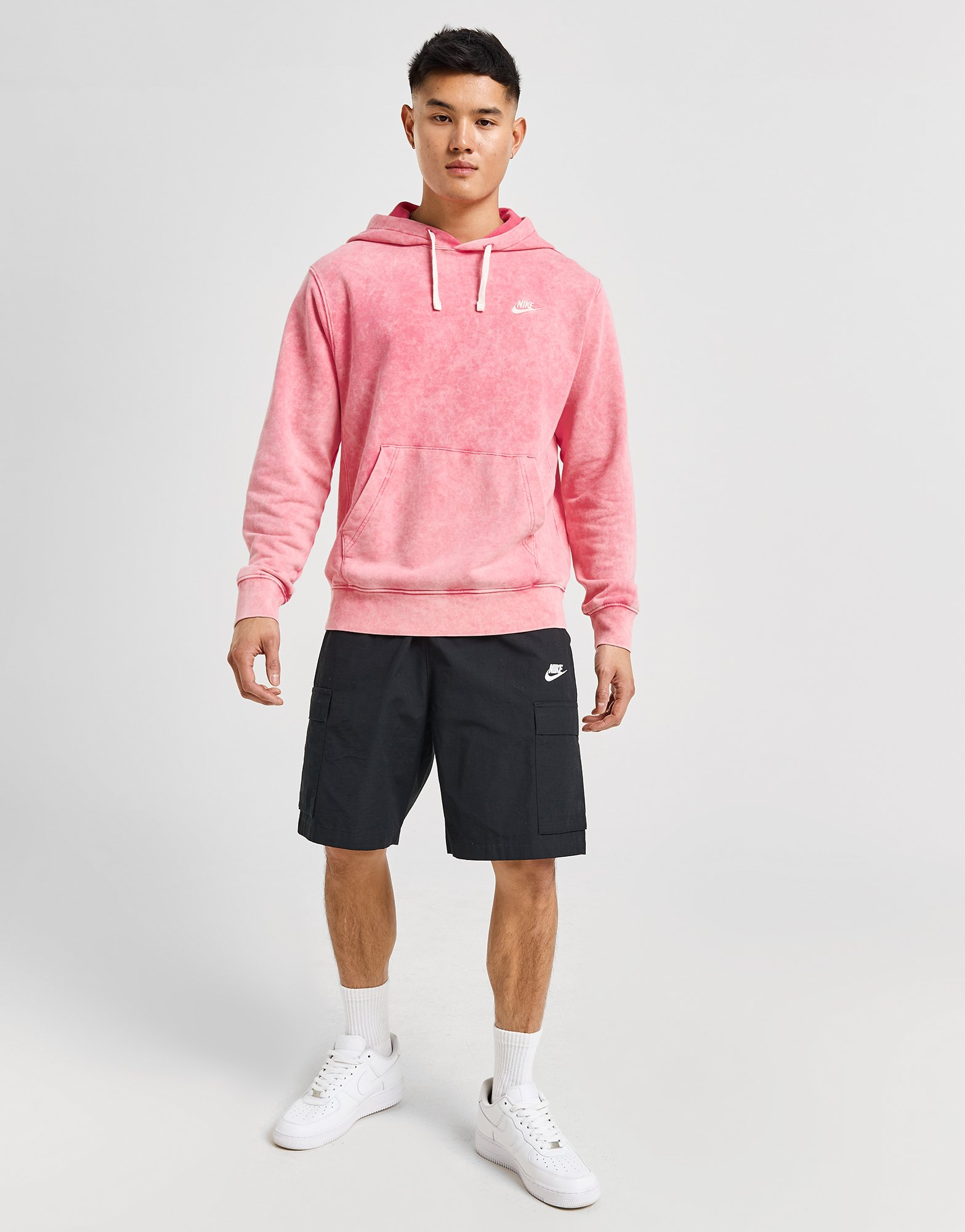 Nike Sweat à Capuche Sportswear Club Washed